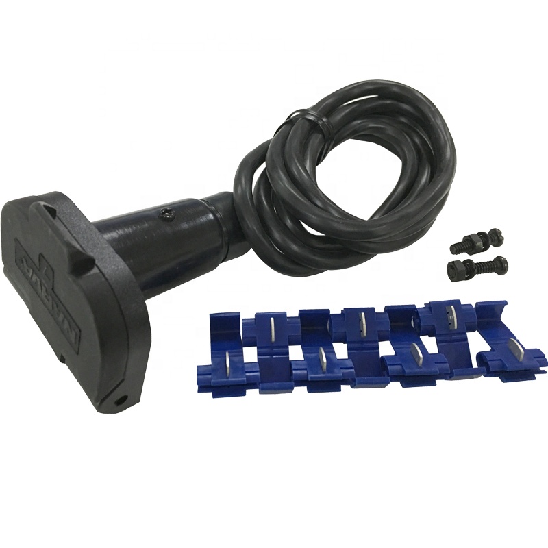 12V RV Plug грузовик прицеп адаптер Разъем 7P небольшие круглые пластиковые розетки наборы