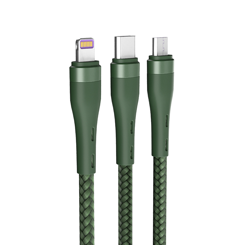 Usb-кабель 3 в 1, 65 Вт, 5 А