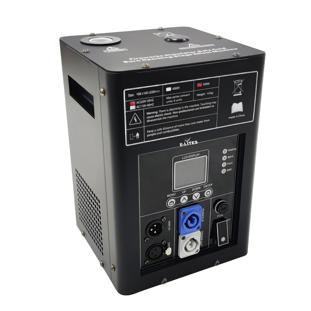 good effect 600w cold spark machine for wedding pyro fountain cold spark machine