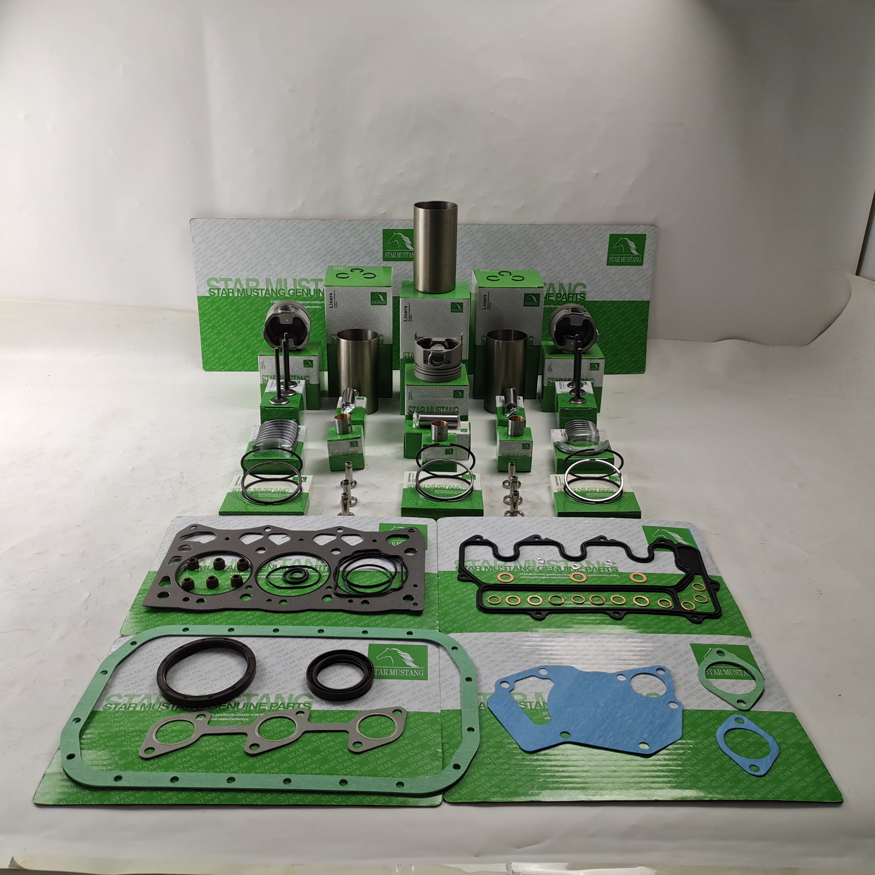 3LB1 поршень цилиндра 8-97034-574-0 8-97176-888-0 Комплект прокладок кольцевого клапана подшипника для Isuzu Комплект деталей для ремонта двигателя