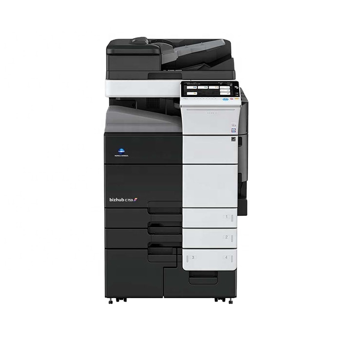 Новая модель высокоскоростного копировального аппарата Konica MInolta Bizhub C759 цифровая печать фотокопировальная машина копировальные аппараты
