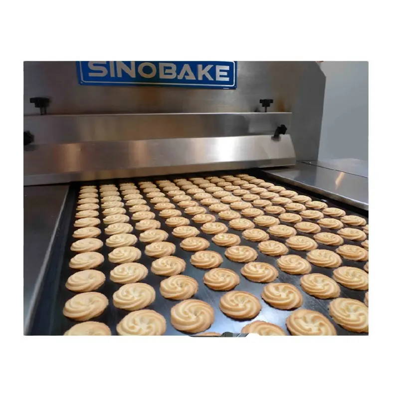 Fully Automatic Energy Saving Produce Cookies and Soft Biscuit Making Production Line