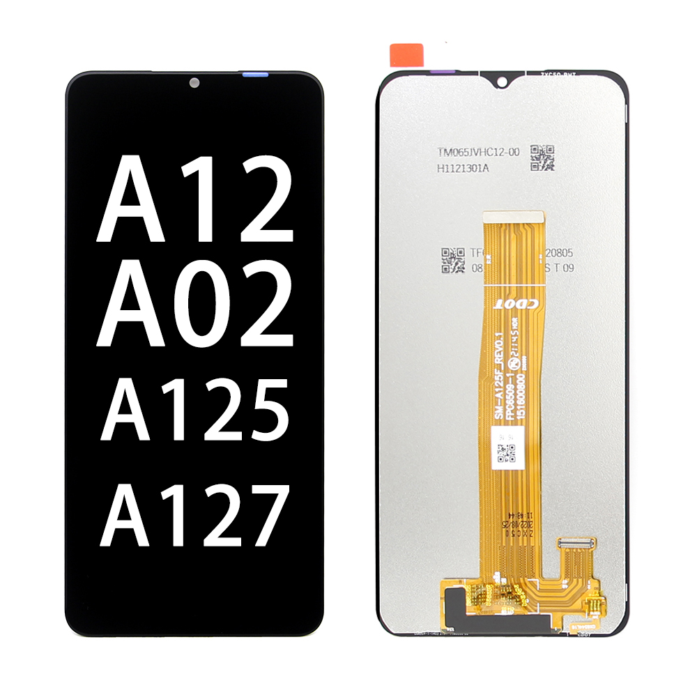 Оригинальный ЖК-дисплей для samsung galaxy A12 A125 A02 A022 M02 M022 M12 M127, ЖК-дисплей с сенсорным экраном