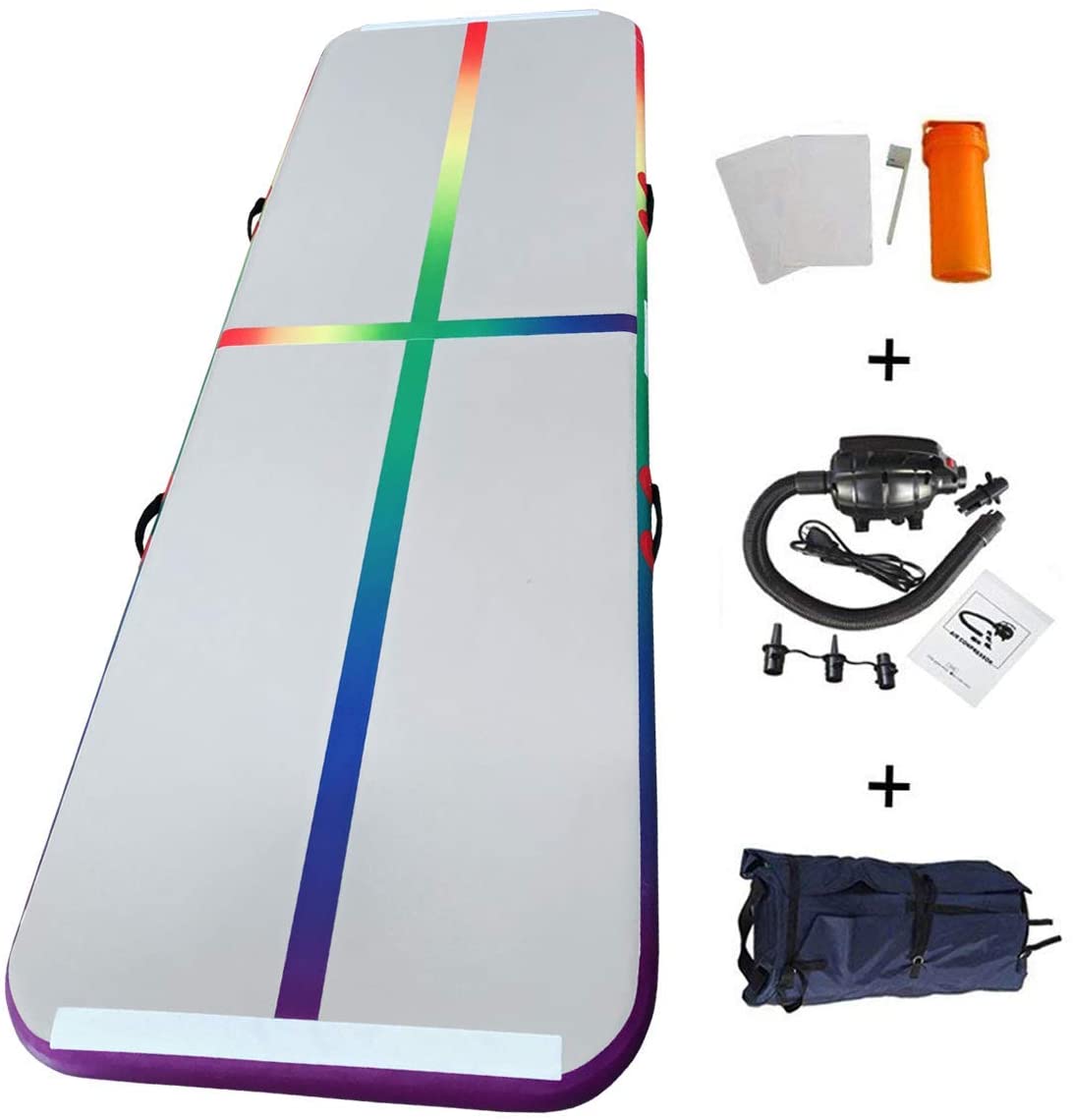 Y 3m 4m 5m 6m 8m 10m 12m 15m AirTrack factory gym equipment home fitness gymnastics floor tumbling mat inflatable air track mat