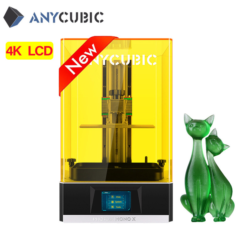 Anycubic Photon Mono X 3D принтер с дистанционным управлением и большим объемом сборки 192*120*245 мм, полимерный принтер