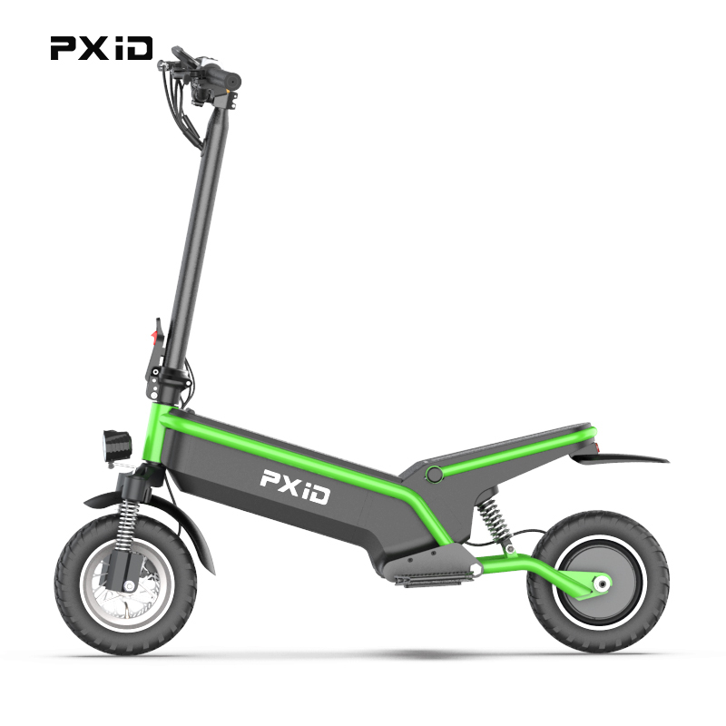 Склад ЕС 2021 марта pxid F1 скутеры складной электрический скутер 500W Мощный стенд-на двухколесные электрические скутеры с сиденьем