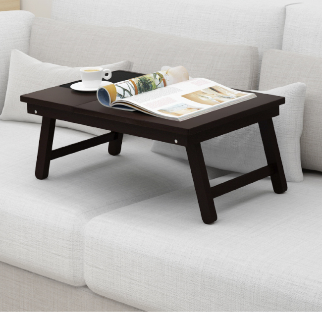 BAMBKIN portable eco custom laptop table for bed bamboo bed tables for eating and laptops