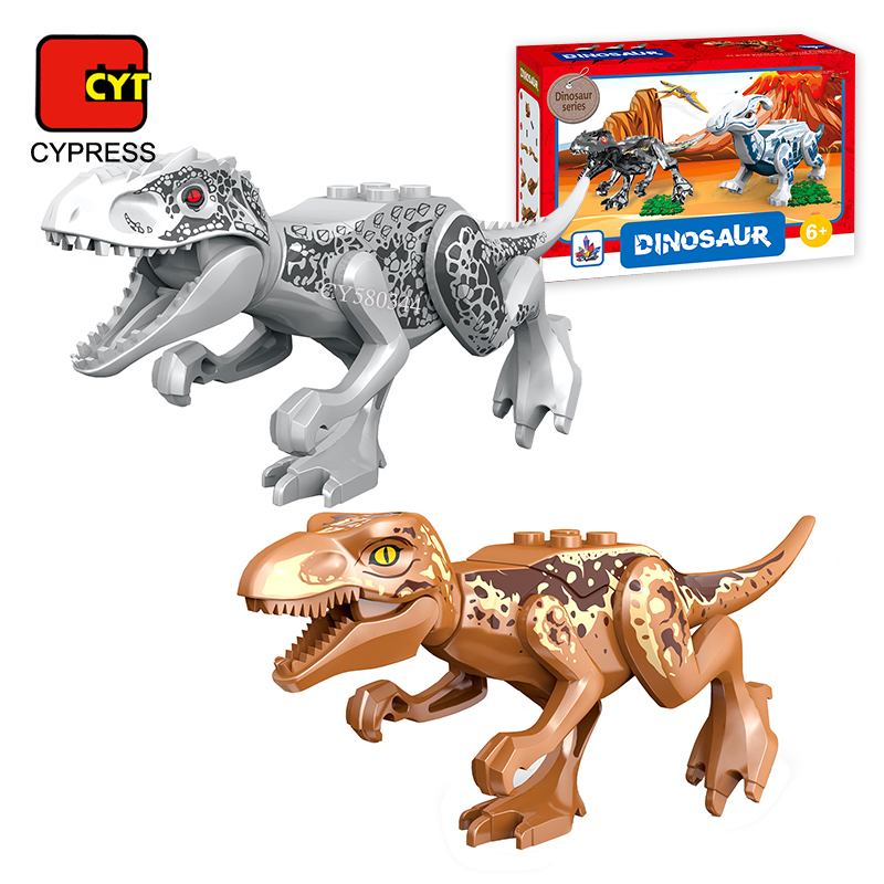 Wholesale Dinosaurs Figures T Rex Building Toy Dinosaurs Construction Toys With Moving Parts for Kids