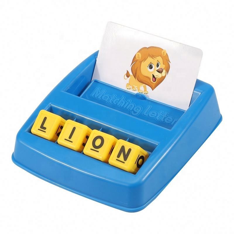 Educational Toys English Word Learning Spelling Matching Board Games For Kids Early Education