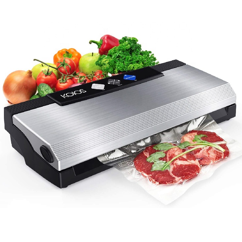 KOIOS 10 Sealing Bags Vacuum Sealer Packing Machine Food Vacuum Sealer With Up To 40 Consecutive Seals Dry Moist Modes