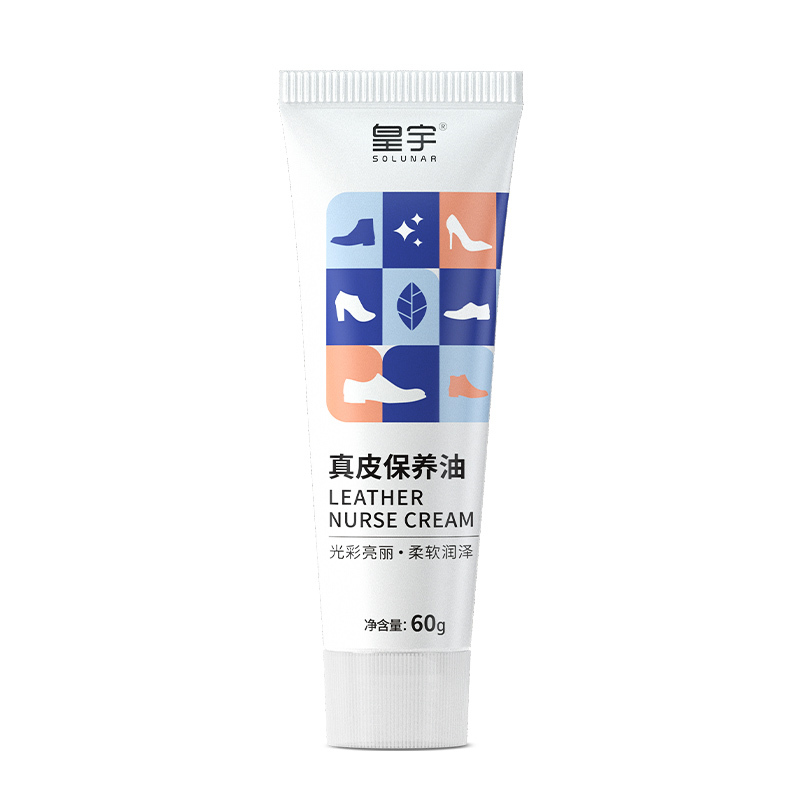 60g OEM Leather Care Cream Manufacturer Shoe Polish for Effective Care and Cleaning of Leather Shoes