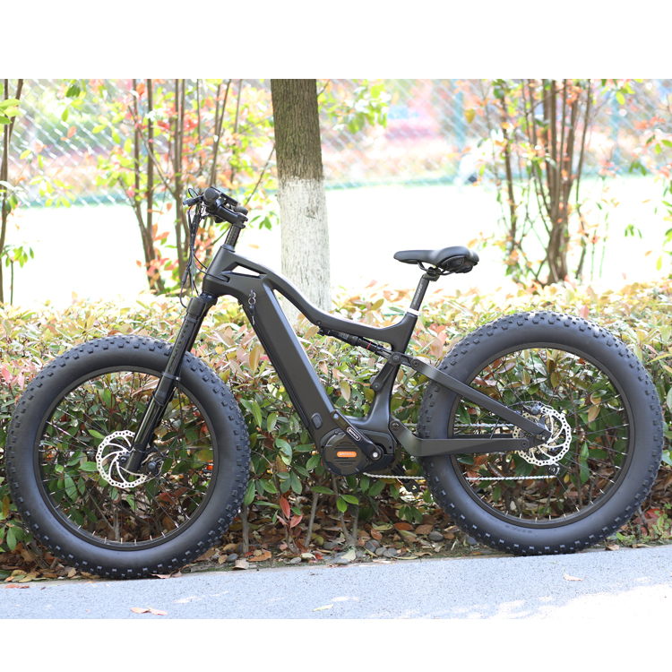 Углеродное волокно e mtb 1000 Вт толстые шины bafang ultra m620 Средний приводной велосипед Средний велосипед Электрический горный велосипед ebike