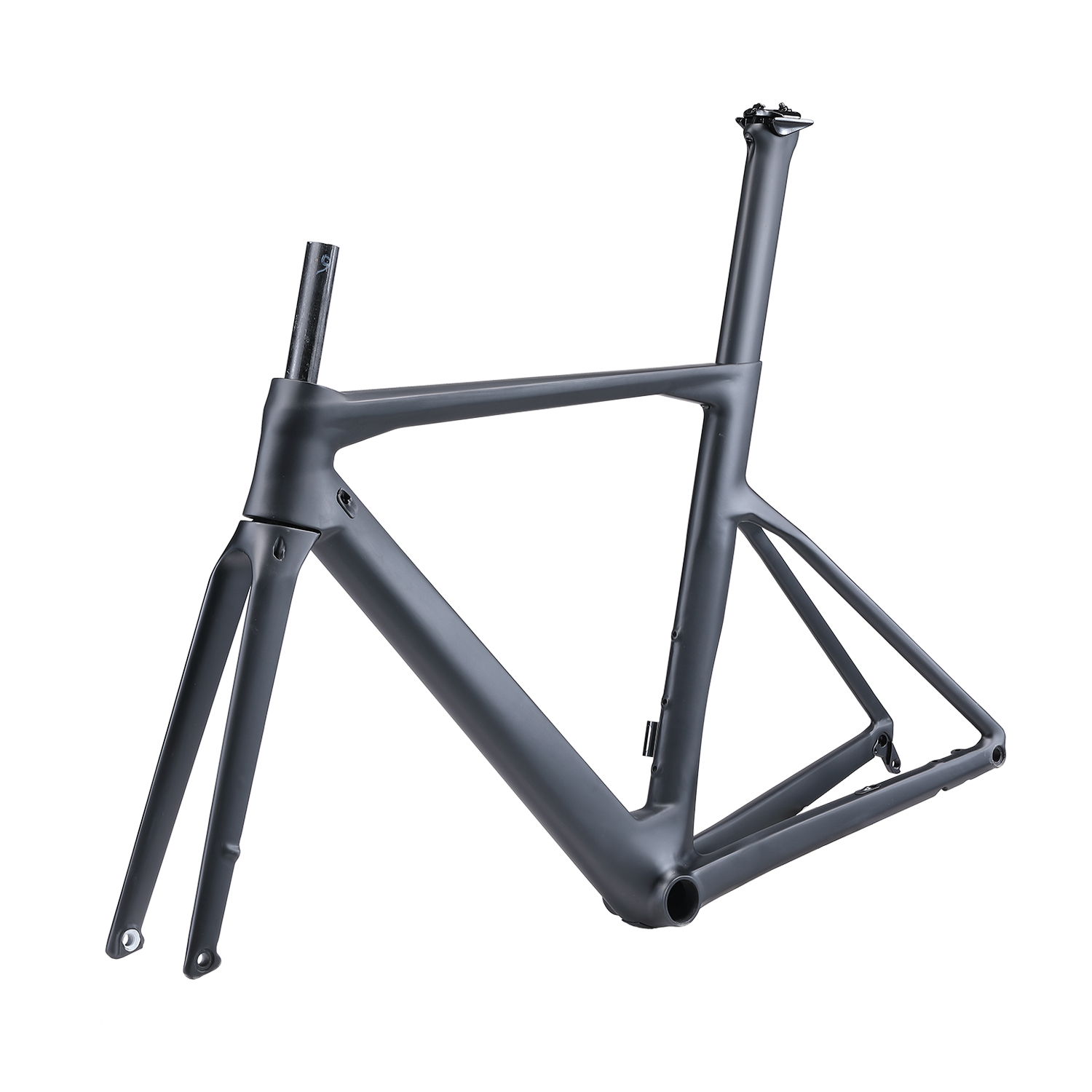 Новая велосипедная Рама из углеродного волокна AERO Disc road frame T800, плоская рама для дорожного велосипеда