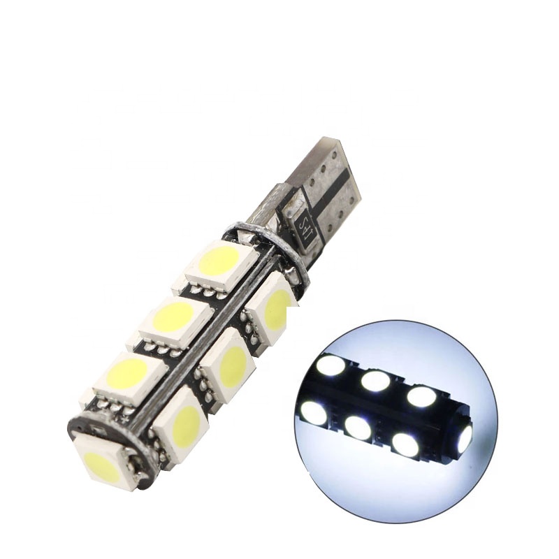 HOUYI T10 5050 13SMD Canbus High Quality Car Interior Reading Lamp Led Product w5w Lights