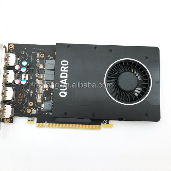 Профессиональная графическая карта Quadro P2000, 5 Гб, дизайн, чертеж, моделирование, 3d-тиснение