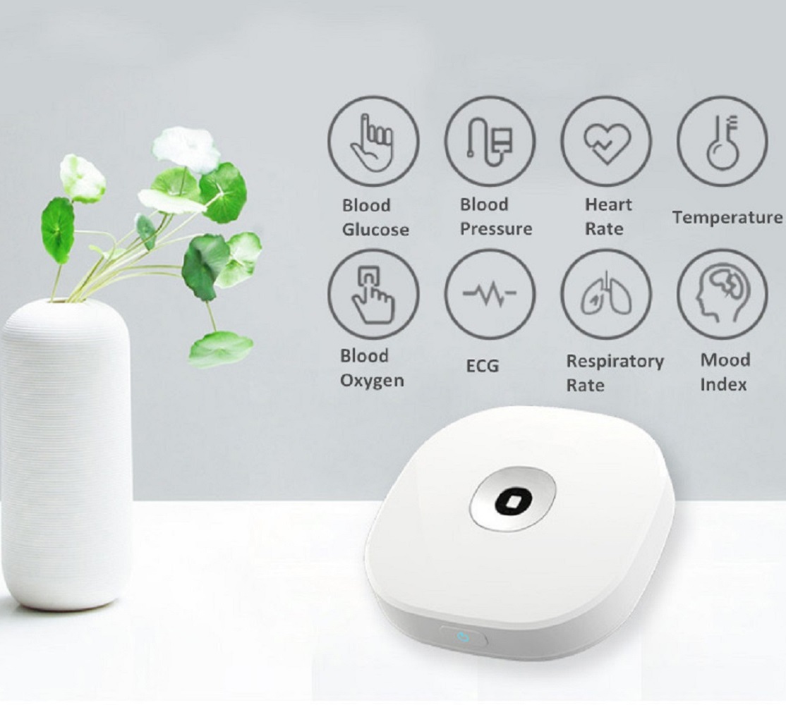 Minttihealth все в 1 многопараметрический монитор прибор для контроля уровня сахара в крови и электрокардиограф