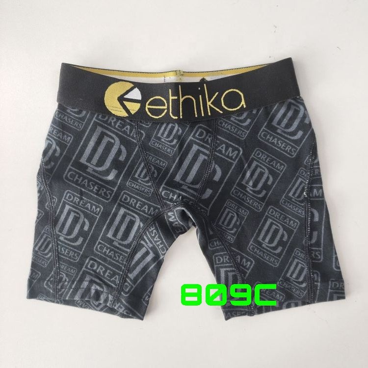 Эластичное нижнее белье Ethika, Однотонные трусы-боксеры для малышей, хлопковое эластичное дышащее нижнее белье для младенцев
