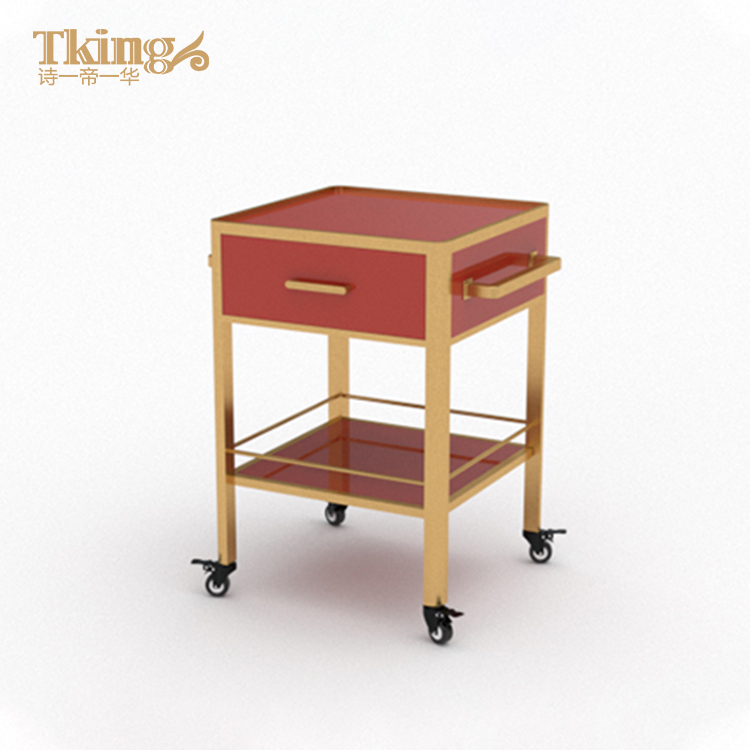 Direct sale catering buffet catering equipment set stainless steel service trolley