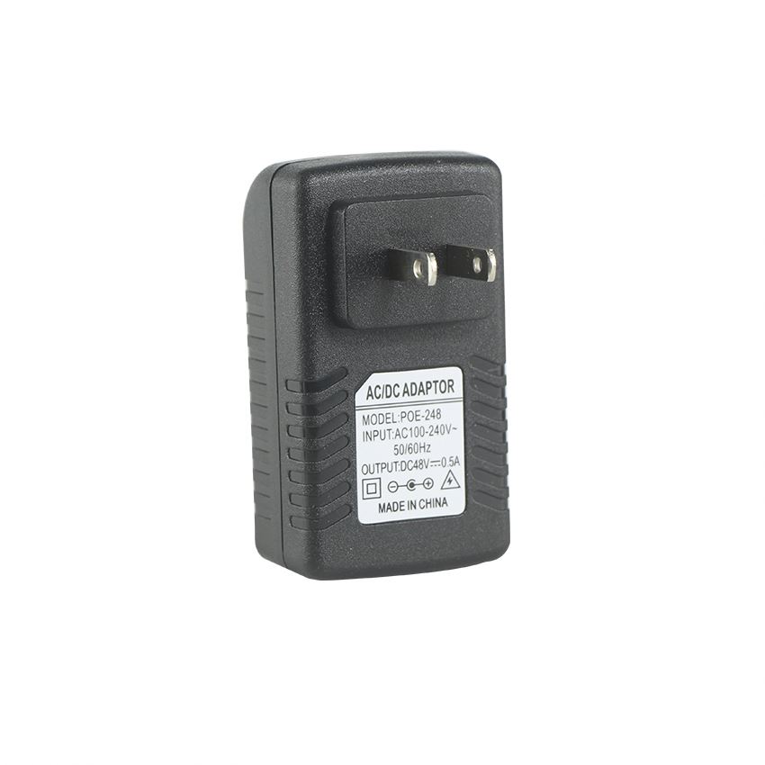48V 0.5a 10/100 Мбит/с Пассивный POE инжектор 30 Вт power over ethernet для сетевого кабеля