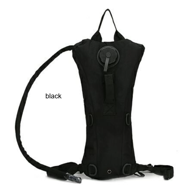 Outdoor camping backpack food grade 3L soft drinking water bag