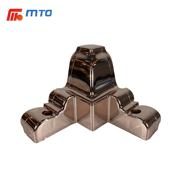 Europe style rose gold plastic furniture part sofa leg plastic table leg furniture leg