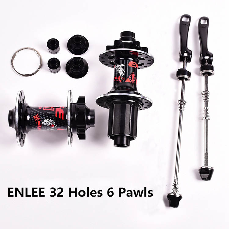 Aluminum Alloy Mountain 32 Holes Bearing Bicycle Wheel Hub 8-11 speed MTB Hub