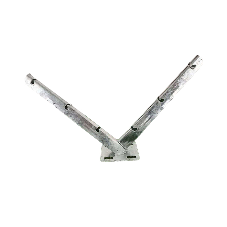 Double Razor Wire Brackets For Concrete And Brick Fences With Reinforced Barbed Wire Wholesale Price