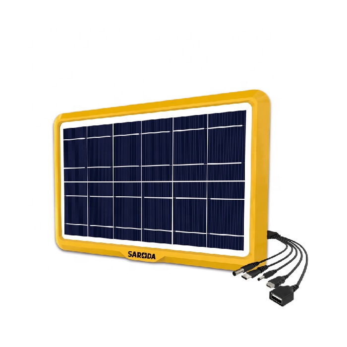 6V6W portable charge power solar power panel poly cells solar power panel for mobile phone charging
