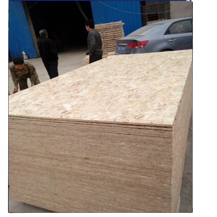 Горячая продажа OSB доска Flakeboard E0 9 мм 11 мм 15 мм 18 мм 4*8 от OSB производителя