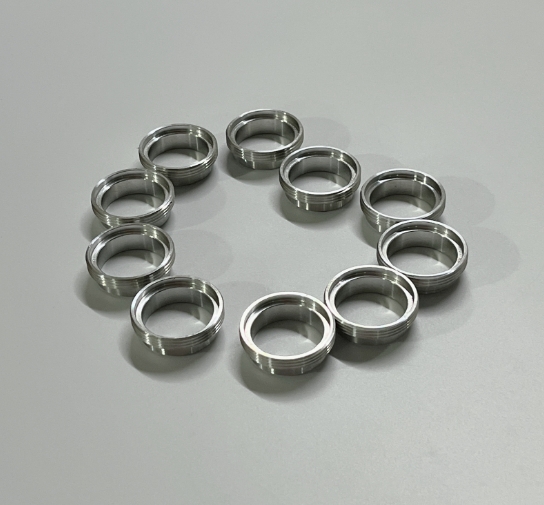 Custom Made CNC Turning Raw 6061-T6 Aluminum Metal Parts Accesorios De Luminaria M37 Threads
