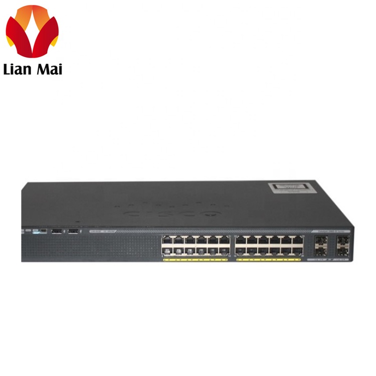 100% Оригинальный 24 порта 2960X переключатель WS-C2960X-24TS-L