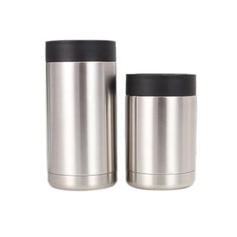 Stainless Steel Beer Soda Can Cooler Wine Chiller Tumbler Cups Double Wall Cola Can Cooler