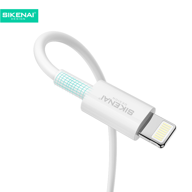 Sikenai 3A Быстрый зарядный кабель для передачи данных Usb кабель зарядного устройства для iphone 6, 7, 8, 11 x xs xr зарядное устройство