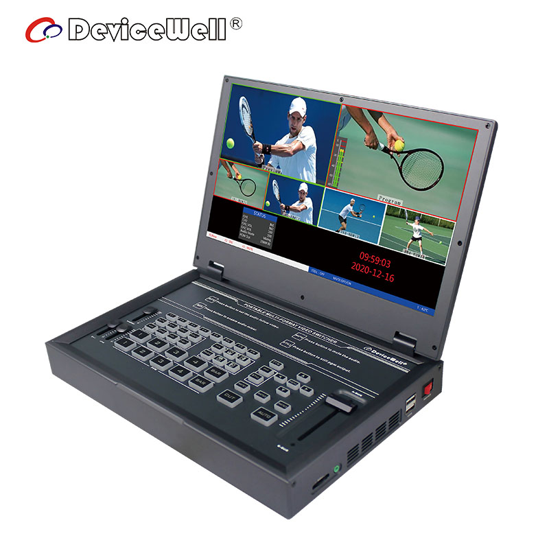 Devicewell HDS9125 Новые 5 шт/упаковка, каналов OBS Vmix для просмотра потокового видео коммутатор в прямом эфире