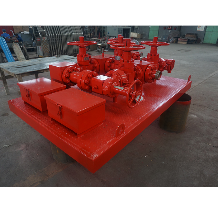High quality choke manifold valves / 5 valves manifold made in china