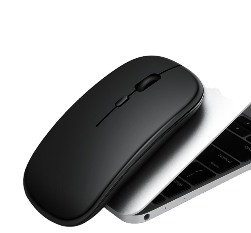 T-wolf Пользовательский логотип OEM ультратонкая Бесшумная мышь 2,4 ГГц USB 4D оптическая беспроводная перезаряжаемая мышь для компьютера