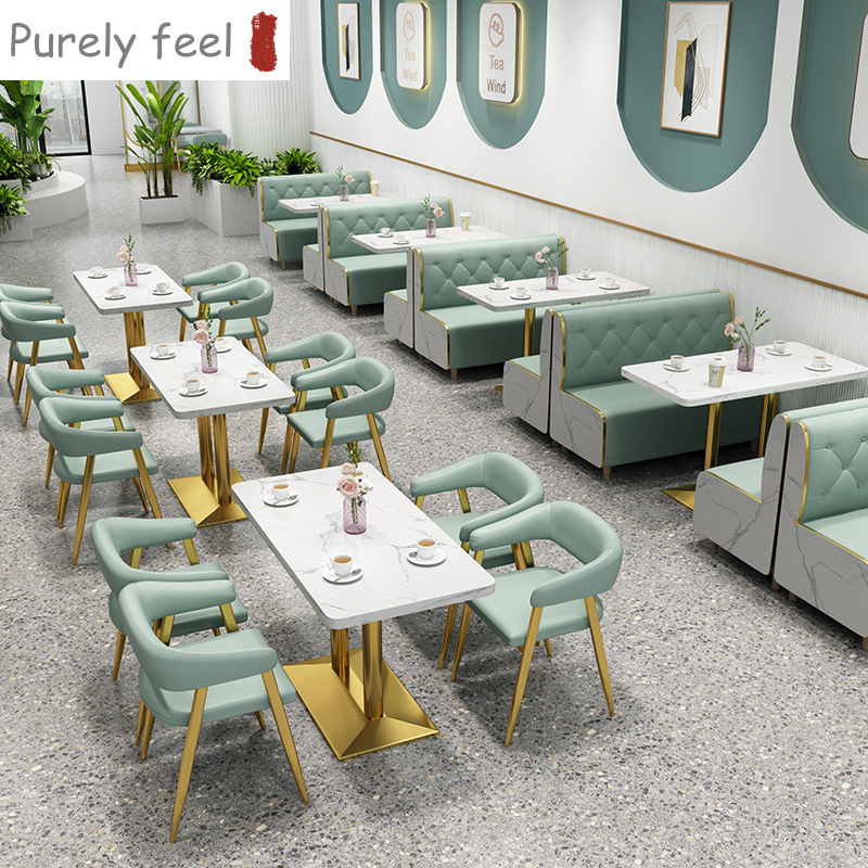 Ресторанные комплекты PurelyFeel, мебель, обеденный стол с стульями, мебель для кафе, столы и стулья, быстрая доставка