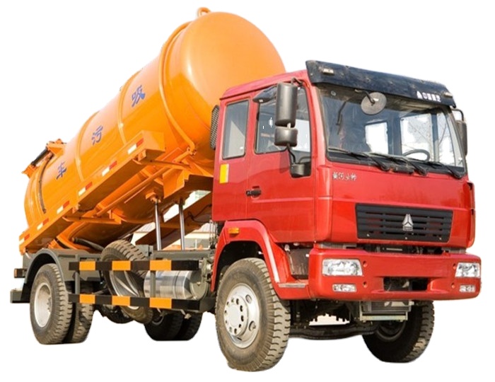 China Manufacture Suction-type Street Vacuum Sewage Suction Trucks Cleaning Truck With Discount