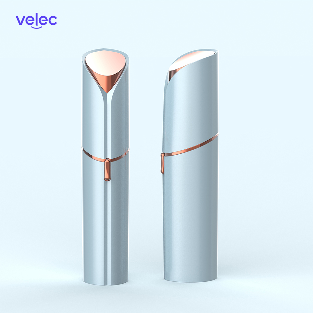 Velec Facial Hair Remover Electric Epilator Eyebrow Trimmer Lady Shaver Diode Laser Hair Removal Facial Epilator