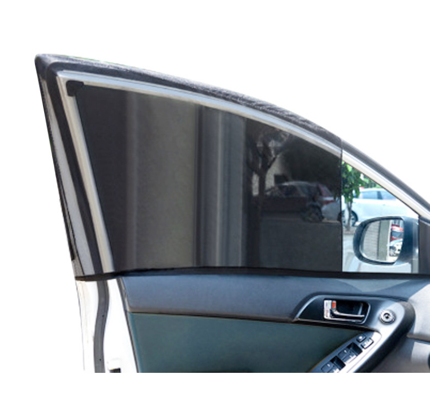 Good qualityroll up car front sun shade electric car side window shades gps sun shade visor