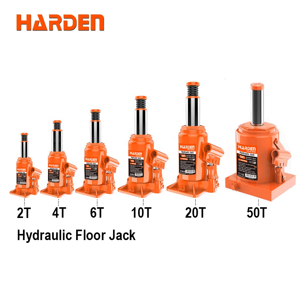 GS Approved 2-50 ton HARDEN lifting Car floor Jack Hydraulic Bottle Jack