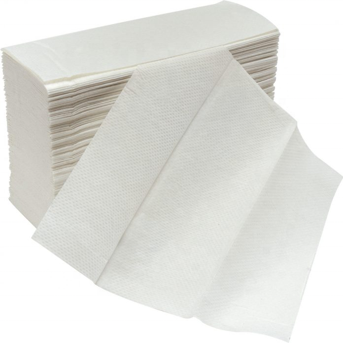 Factory price OEM customized logo emboss packaging Primary strong absent 1ply 2 ply multifold N fold Vfold towel paper