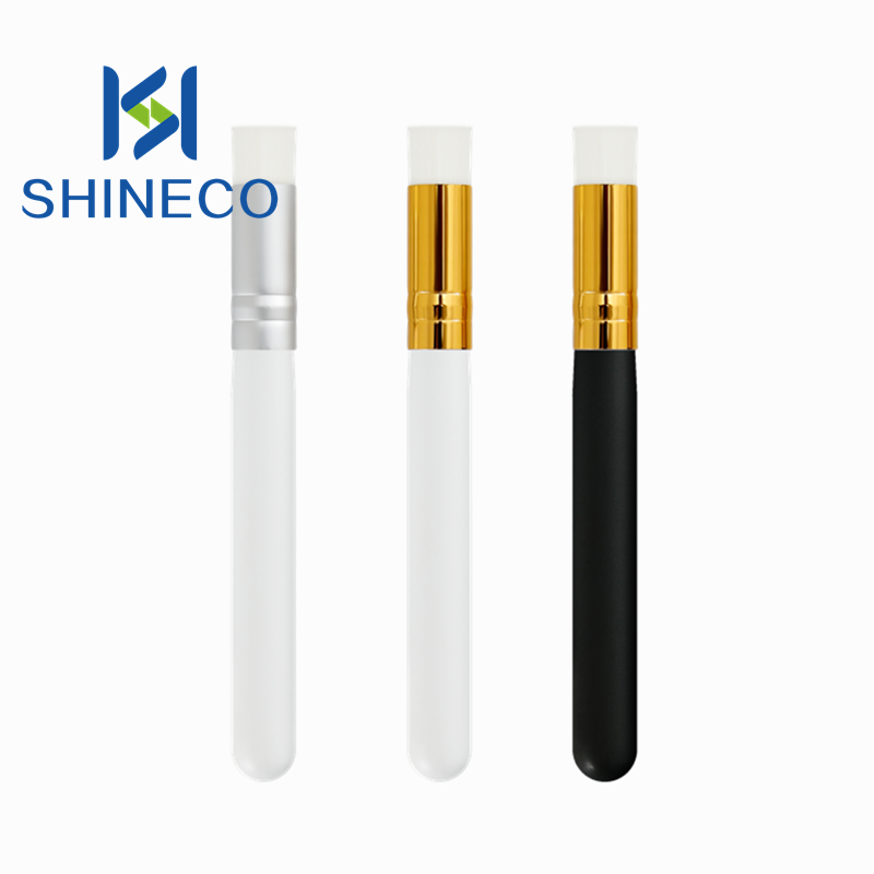 Black Private Label Lash Shampoo Brush с деревянной ручкой, мягкая щетка для отбеливания волос, аксессуары для наращивания ресниц, шампунь brush