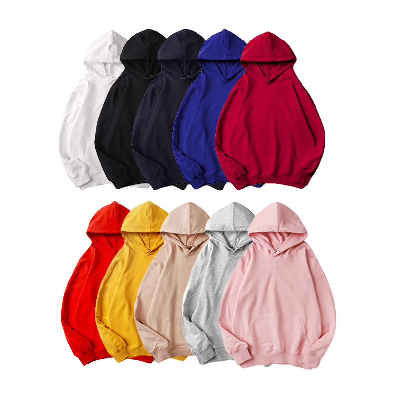 Wholesale Sublimation Pullover Logo Printing OEM Embroidery Unisex Blank Plain Sweatsuit Tracksuit Custom Men's Hoodies