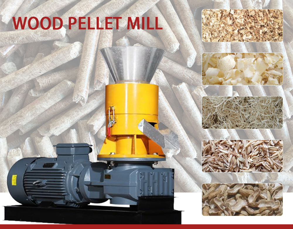 Pellets Granules Making 500kg Home Machine To Make Wood Pellet Mill
