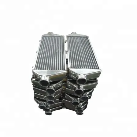OEM Aluminum heat exchanger radiator brazed water screw air compressor dryer hydraulic oil cooler bar plate fin intercooler core