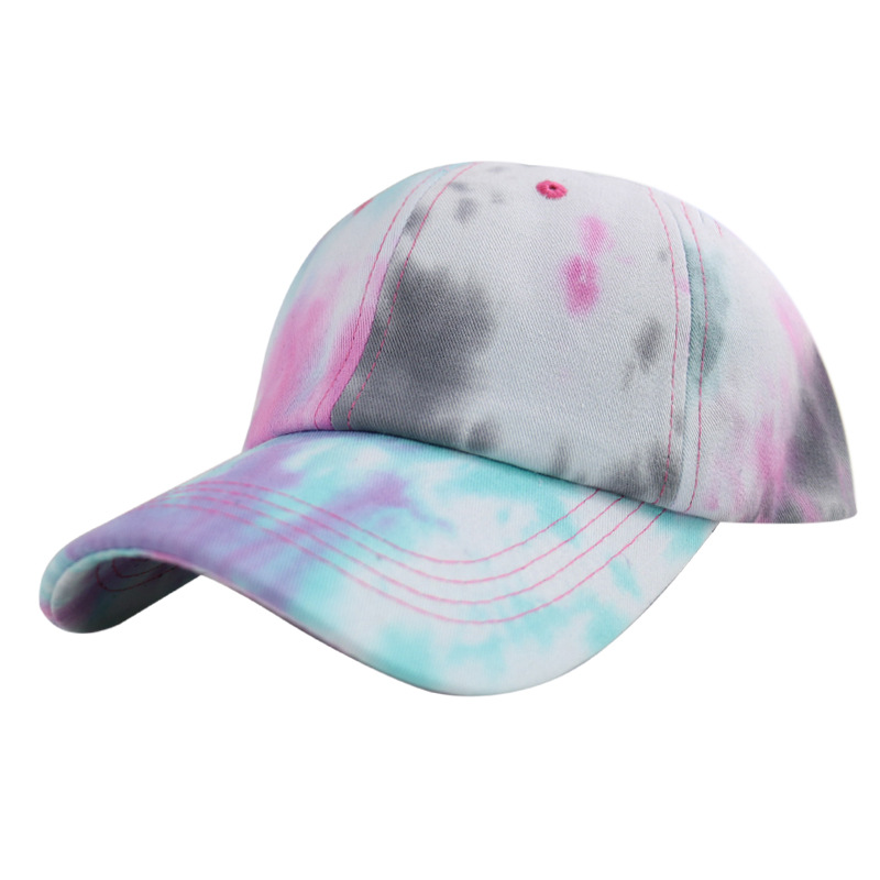 Fashion Women Men Tie dye Cotton Baseball Hat