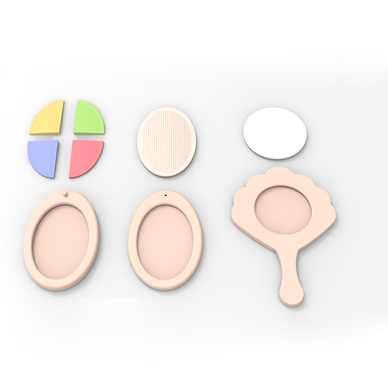 New BSCI Audited Made In China Multi-Color Silicone Make Up Set For Toddle, New Kids Pretend Make Up Set