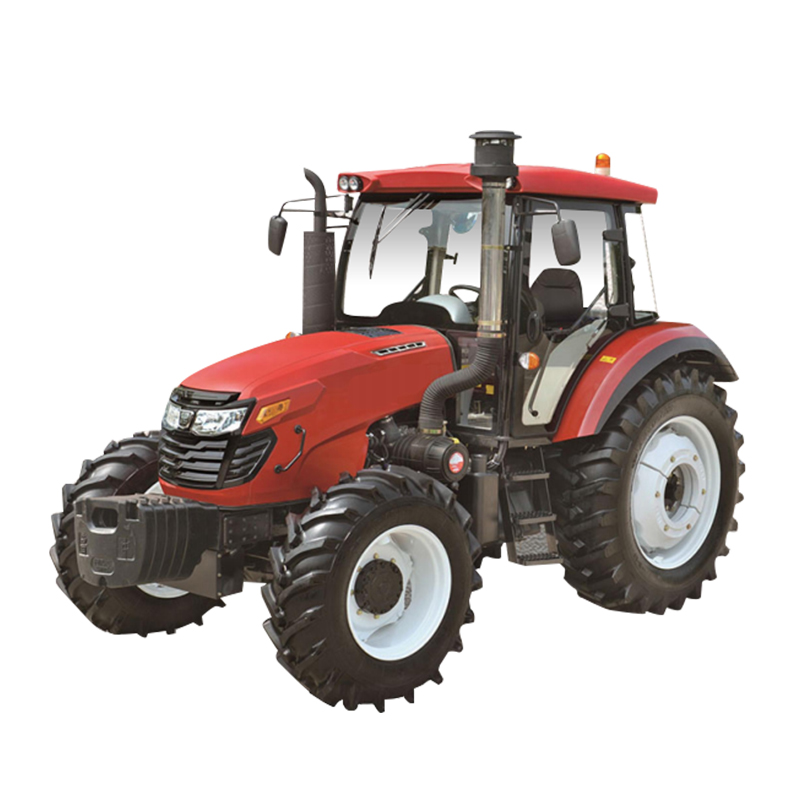 Сельскохозяйственная техника 90hp 100hp 110hp 120hp 4WD, большой сельскохозяйственный трактор с кабиной переменного тока