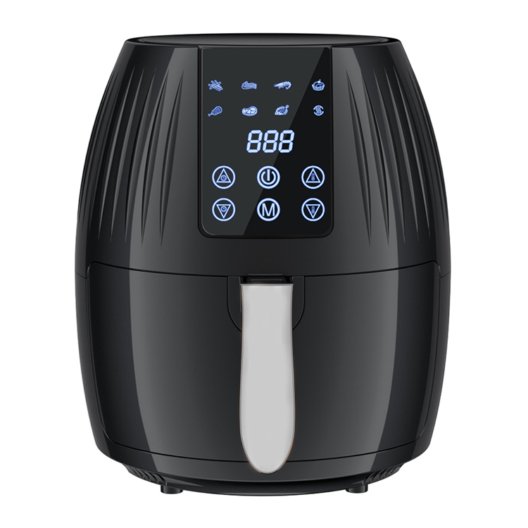 ETL/CB/CE Certified 4.5 Liter Electric Hot Air Fryers Oven Oilless Cooker LCD Digital Screen Nonstick Frying Pot Air Fryer
